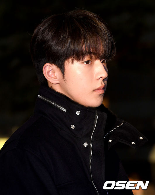 Actor Nam Joo-hyuk is departing through Gimpo International Airport to attend the Fashion show in Japan on the morning of the 30th.