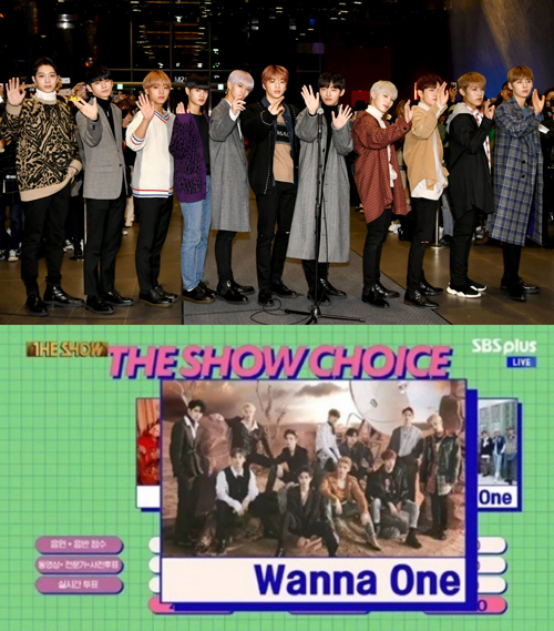 I love you, Wannable.Group Wanna One to The Show first place for two consecutive weekstook the place.Wanna One appeared on SBS Plus, SBS funE, SBS MTV The Show on the 4th, and first place as Spring Wind, became the main character of The Show The Choice. First place for two consecutive weeks after last week.to take the .first placeWanna One, who took the , thanked her through her agency; Wanna One said: Its a real honour to have the Show The Choice for two consecutive weeks.Thank you so much for the The Show crew, who are beautifully decorated and careful every stage, and the hair makeup stylist staff who are so grateful and Wanna One.Thank you for the company staff. I love you for loving us Wanna One and thank you for saving us. I love you a lot! Have a warm day.Spring Wind is a song about the heart of each Wanna One member in a sad but beautiful story; the lyrics with heartfelt lyrics and beautiful melodies are impressive.first placeCandidates NCT 127 and EXID also attracted attention with their intense stage.On the day of The Show, the audience was unable to catch up with the audience, including 14U, EXID, H.U.B, HOTSHOT, JBJ95, NCT 127, THE BOYZ, Wanna One, Golden Child, Nature, Dream Note, Decrunch, Lovelies, Mamamu, The stage of the pencil was unfolded.Photo Available on SBS MTV