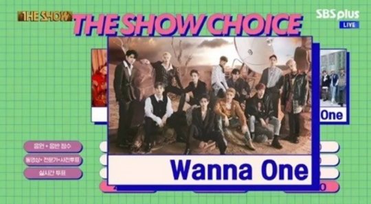 Thank you for saving me.Group Wanna One will be the first place for The Show for two consecutive weeks.took the place.Wanna One appeared on SBS Plus, SBS funE and SBS MTV The Show on December 4 and first place with Spring freeze, became the main character of The Show The Choice. First place for the second consecutive week following last week.and the .first placeThe song Spring Breeze is a song that contains the heart of each Wanna One member in a sad but beautiful story. The lyrics and beautiful melody are impressive.Wanna One said, I am very honored to receive The Show The Choice for two consecutive weeks.Thank you so much for the production of The Show, which is beautifully decorated and cared about every stage, and the hair make-up stylist staff who are so grateful and Wanna One.Thank you to the company staff, and finally, thank you for loving and loving our beloved Wanna One. I love you a lot! Do you have a warm day? On the day of the show, 14U, EXID, H.U.B, HOTSHOT, JBJ95, NCT 127, THE BOYZ, Wanna One, Golden Child, Nature, Dream Note, Decrunch, Lovelies, Mamamu, Six Night, and Yoo Jae-pil were staged.sulphur-su-yeon