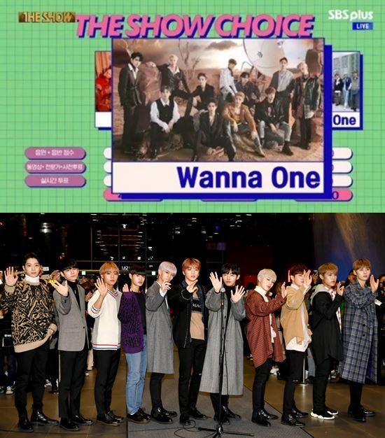 I love you a lot, Wannable.Group Wanna One will be on SBS MTV The Show first place for two consecutive weeksWanna One appeared on SBS MTV The Show on the 4th and was the first place with Spring Wind, became the main character of The Show The Choice. First place for the second consecutive week following last week.and the first place on the day.Wanna One, who took the , thanked her through her agency; Wanna One said: Its a real honour to have the Show The Choice for two consecutive weeks.Thank you so much for the The Show crew, who are beautifully decorated and careful every stage, and the hair make-up stylist staff who are so grateful and Wanna One.Thank you for the company staff. And Finally, I love you, Wanna One, and thank you for loving me. I love you so much!Wanna Ones new song Spring Wind is a song that tells the sad but beautiful story of the members hearts. The lyrics and beautiful melody are impressive.together first placeThe candidates, NCT 127 and EXID, also drew attention with their intense stage, and the audience was unable to keep an eye on the stage of those who showed their breathing among the members.On this day, The Show stage was held at 14U, EXID, H.U.B, HOTSHOT, JBJ95, NCT 127, THE BOYZ, Wanna One and Golden Child./ Photo = SBS MTV