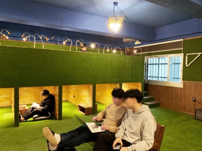 커피랑도서관가락 이미지