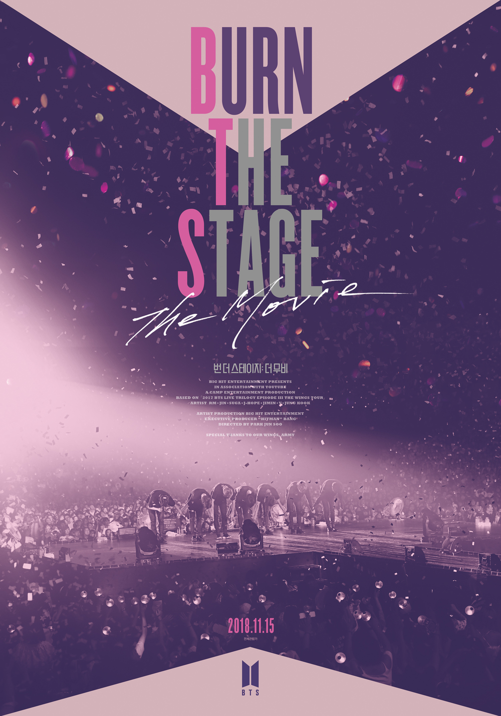 BTS first film, Bun the Stage: The Movie, has captured audiences around the world.BTS first film, Bun the Stage: The Movie, which was released in more than 70 countries and regions around the world, including the CGV theater nationwide on November 15, has made a brilliant screen debut with 310,000 domestic audiences and 196 million worldwide audiences.The Bun the Stage: The Movie, which attracted worldwide attention as the first film of BTS, has started a good start with 150,000 pre-release tickets in Korea, 76,000 spectators on the opening day, and 4th in the box office rankings.In particular, the seat sales rate has remained at two digits during the screening period and has emerged as a dark horse in the off-season theater.Bun the Stage: The Movie, which has surpassed 310,000 viewers in Korea through its screening for about three weeks on November 15, mobilized the largest number of Korean Music documentary releases.Also, Bun the Stage: The Movie has been a remarkable achievement abroad.Forbes introduced the film, posting an article titled 55 years from Beatles, BTS After The Beatles, BTS Is Ready For Its Hollywood Moment).In another Forbes article, BTS said, This time, we have conquered the movie screen. Bun the Stage: The Movie broke the record set by One Direction in 2014 and broke the record of the best sales of Music event cinema production.We ranked 10th on the box office chart in the US weekend gross income, he said.In addition, many local media outlets, including Variety and Teen Vogue, have reported news of Bun the Stage: The Movie in succession.The article praised BTS film screen debut with the expression BTSs movies reveal global cinema and It shows their Music that connects the fans of the world with deep light of BTS who are recognized by everyone and their dedication of members.Bun the Stage: The Movie is the first film of BTS to capture the closest 2017 BTS Live Trilogy Episode 3 Wings Tour (2017 BTS LIVE TRILOGY EPISODE III THE WINGS TOUR, a passionate moment of the Wings Tour, which has 19 cities, 40 performances, 550,000 seats Not only that, but also the everyday moments and honest interviews of the members are filled in 83 minutes of running time.pear hyo-ju