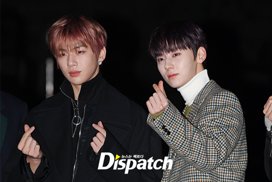 KBS-2TV Music Bank rehearsal was held at the KBS public hall in Yeouido, Yeongdeungpo-gu, Seoul on the morning of the 7th.Wanna One Kang Daniel and Hwang Min-hyun attracted Sight with a noticeable visual.On the other hand, Music Bank will be attended by Yubin, Wanna One, New East W, Red Velvet, The Boys, Null, Nature and Lovelies.Funny to the fingertips (Rang Daniel)The Man in Winter.Bright two-top visuals.