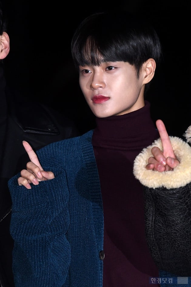 Group Wanna One Lee Dae-hwi attended Music Bank rearsal held at the public hall of KBS New Building in Yeouido, Seoul on the morning of the 7th.