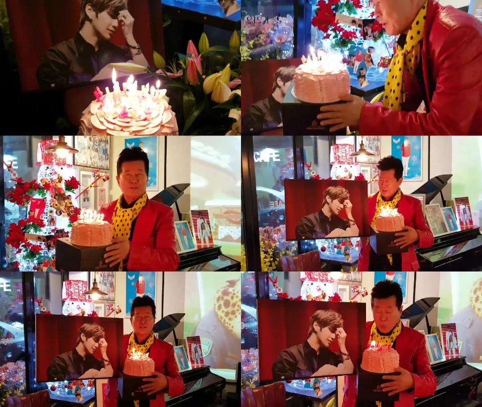 Singer Tae Jin-ah reveals special videoOn December 11, the video, which was released through the agency Jina Entertainment, featured a picture of Tae Jin-ah celebrating Kang Daniels birthday.In the video, Tae Jin-ah is singing a birthday song Happy Birthday to you with a picture of Wanna One Kang Daniel in one hand and a big cake in the other hand.At the end of the video, he says, I love Kang Daniel, and looks at Kang Daniels photos lovingly, capturing the attention of viewers.Tae Jin-ah was a surprise event for Kang Daniel, whose birthday is December 10th.Tae Jin-ahs junior love for Kang Daniel is already well known.In a recent program, he expressed affection for Kang Daniel often calls and patriotism is different.In particular, Tae Jin-ah has been communicating with young junior singers such as Kang Daniel as well as Gangnam District, and shows off the friendship beyond the generation.Meanwhile, the Tae Jin-ah and Gangnam Districts have been continuing their Top-trend moves, with the recent selection of Motorix (MOTONIX) ambassadors, known for their automotive battlefield control system development and production projects.hwang hye-jin