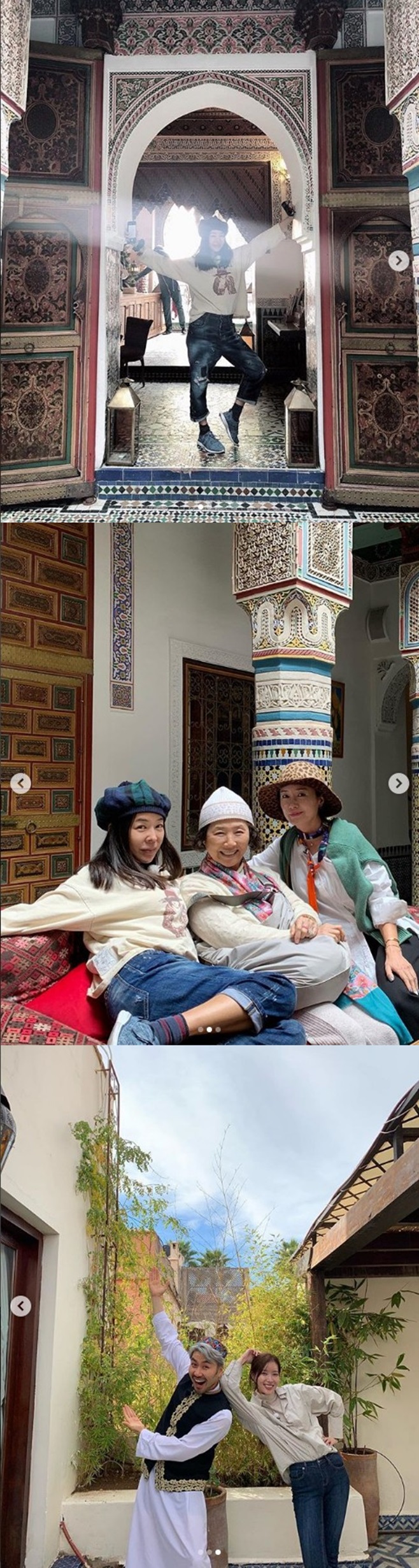 Actor Lee Hye-Yeong floats in Morocco with Go Doo-shim Oh Yeon-soooo Im Soo-hyangLee Hye-Yeong hashtaged Lee Hye-Yeong, inspiration Chul, Morocco (morocco), and Unity to Rise on his SNS on the 12th.In the photo released, Lee Hye-Yeong, who left for Morocco through JTBC entertainment program Unified Night 2 (hereinafter referred to as Unified 2), was enjoying the trip in a free posture.In the ensuing photo, Go Doo-shim Oh Yeon-soooo, who is traveling with Lee Hye-Yeong, is laughing at the camera.In another photo, Noh Hong-chul and Im Soo-hyang, fixed members of I have to get together 2, pose playfully.Union 2, which will be broadcast in January, will be featured as an Actor special feature.Earlier, Go Doo-shim Oh Yeon-sooo Lee Hye-Yeong Im Soo-hyang four people left for Morocco, a desert country, on the 10th with guide Noh Hong-chul.