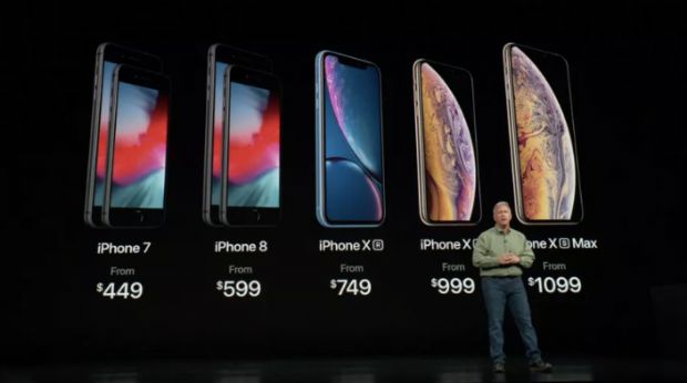 애플의 아이폰 제품 라인업. 최근 몇 년 사이에 조금씩 상승하던 아이폰 가격이 어느 새 200만원대에 육박하게 됐다. (사진=애플)