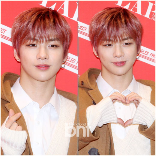 Group Wanna One Kang Daniel attended the Fan signing event held at Samseong-dong Spigen Hall in Gangnam-gu, Seoul on the afternoon of the 17th.Guyomie Hart.Pans snipering.Did you call me?Hearts when you leave.news report