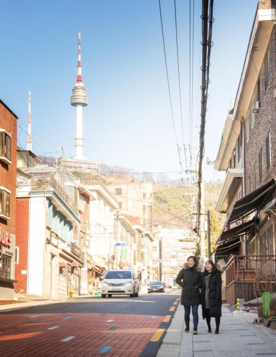 해방촌오거리 이미지