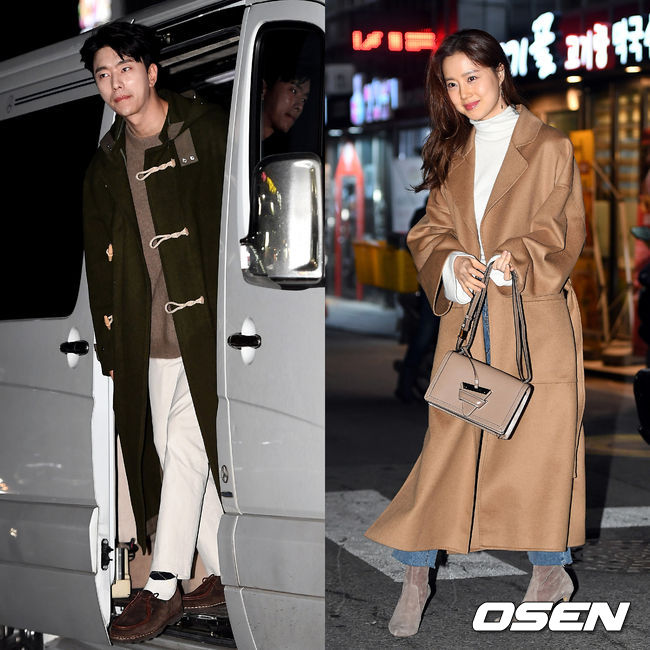 TVN drama Tale of Fairy Party with staff was held at a restaurant in Sangam-dong, Mapo-gu, Seoul on the afternoon of the 18th.Actor Yoon Hyun-min and Moon Chae-won are attending and shining their seats.