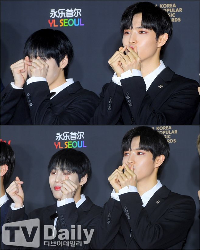The 2018 South Korea Popular Music Awards ceremony (2018 KOREA POPULAR MUSIC AWARDS and hereinafter 2018 KPMA) Red Carpet event was held in KINTEX, Ilsan, Goyang, Gyeonggi Province on the afternoon of the 20th.Ha Sung-woon and Kim Jae-hwan of Wanna One, who attended the 2018 KPMA, are stepping on Red Carpet.Super Junior Lee Tae-yeon and actor Jean Se-yeon co- MC in 2018 KPMA, which is NCT127, Kwon Byung-ho, The Boys, Red Velvet, Roy Kim, Mamamu, Momo Land, Ben, Bitubi, Simon Dominic, Sean, Super Junior, (girl) children, Ohmai Girl, Wanna One, Jang Duk-cheol, Tae Jin-ah & Gangnam, and the Pentagon attended.The 2018 South Korea Popular Music Awards (KPMA)