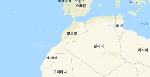 북아프리카 모로코[구글 캡처]