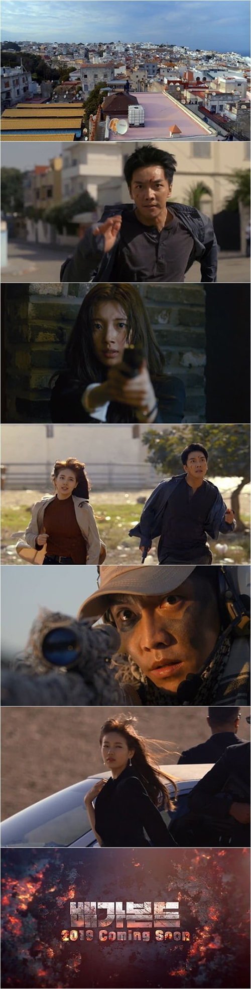 SBS new drama Vagabond starring Lee Seung-gi and Bae Suzy, which will be broadcasted in May, is gathering topics with the release of the first teaser video.Vagabond is directed by Yoo In-sik, who directed Giant, Salaryman Cho Hanji, Money Avatar, You are besieged, Mrs. Cop, Romantic Doctor Kim Sabu back, and Jang Young-cheol and Chung Kyung-soon write scripts.In the 2018 SBS Acting Grand Prize held on December 31 last year, a Teaser video of new works to be released on SBS in 2019 was pre-released, and Vagabond is a drama that shows the process of digging up a huge national corruption found in a concealed truth by a man involved in the crash of a private passenger plane.Especially, Bae Suzy and Lee Seung-gi are also expected to digest colorful action gods and shooting gods and transform into acting.Vagabond is a drama about the process of a normal man being involved in a civil-port passenger plane crash and digging into national corruption. It has attracted attention as a masterpiece starring Lee Seung-gi and Bae Suzy, which invested about 25 billion won in production costs before the broadcast.It will be broadcasted in May as a drama that is in full swing in the pre-production since June last year, and netizens who watched Teaser are getting a great response with the back response that they already have a great expectation.Photo  SBS Provision