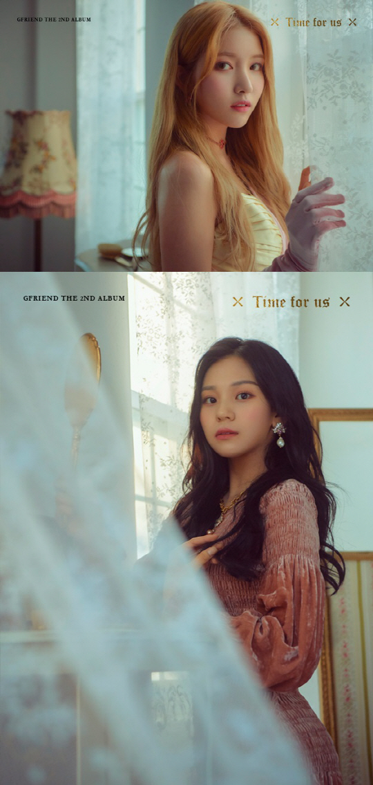 On the 14th, a GFriend who is about to come back has released a unit Teaser image of a member Hope and Umji.My GFriend released her second full-length album, Time for Us (Time for Earth) Daytime version of her Hope, Umji individual and unit Teaser image through the official SNS at midnight today (3rd).The Hope and Umji in the public photos capture the attention with beautiful visuals and lovely atmosphere.The Hope, which challenged her blonde for the first time after her debut, added elegance to her off-shoulder dress, showing off her goddess visuals, while the Umji in a pink velvet dress showed off her beauty with a neat visual.Especially, the leader who looks at each other while facing each other and the lovely two shots of the youngest attract attention.The GFriend will release her second full-length album, Time for Us, on Friday.This Music album includes You Are Not Alone including the title song Ya and Beyond Miracles (L.U.V.), GLOW (cartoon), Our Secret, Only 1, Truly Love, Show Up, Winter, Its You, A Starry Sky, Love Oh Love, Memoria (Korean V). Er.), The Must Inst version, and 13 tracks with high perfection.The title song Ya is a song that expresses the heart of a girl who is deepening by comparing her favorite person to Sea that does not come up yet. It contains the narrative that follows the previous work Night.It is expected that composers Noh Joo-hwan and Lee Won-jong, who showed the best synergy with Night, will once again cooperate with their GFriends to create a hit song.My GFriend will release her second Music album Time for us at 6 pm on the 14th and start her full-scale activity with the title song Ya.