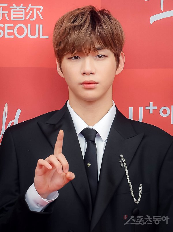 Wanna One Kang Daniel poses at a photo wall ahead of the awards ceremony for the 33rd Golden Disk Awards digital soundtrack category at Gocheok Sky Dome in Guro-gu, Seoul on the 5th.The 33rd Golden Disk Awards will review the album and soundtrack released from December 1, 2017 to November 30, 2017.The quantitative evaluation of record sales volume and digital soundtrack usage is the target, the main prize and the new prize candidate.The awards ceremony for the digital soundtrack category was attended by (girls) children, Cheongha, Wanna One, Roy Kim, Black Pink, red puberty, icon, Twice, GFriend, Mamamu, BTS and Lim Chang-jung.