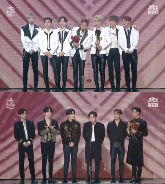 Monster X and GOT7 won the award at the 33rd Golden Disk Digital Recording Awards ceremony, which was broadcast live on JTBC, JTBC2 and JTBC4 from 5 pm on the 6th.Monster X said, We have been listening to the record division for the fourth consecutive year and three consecutive times, but it is so glorious.I am grateful to the Starship family who made me attend such an awards ceremony, Monbebe (Monster X fandom name) who constantly gives affection, and said, I will be a more growing and developing Monster X.IM then conveyed his feelings in fluent English and attracted Eye-catching.GOT7 said, We have been having a fan meeting today, and it is an honor to receive a good prize after finishing the fan meeting well.I am grateful for the GOT7 fandom name, because it means that the award winner of the record award has been working hard in 2018, so I will show you a good album and performance so that I will not miss it next year. Jackson Wang is English and Chinese, the mother tongue, and the snake snake is a global group by adding his feelings to his native Thai.Meanwhile, the 33rd Golden Disk Awards ceremony, which was broadcast live on JTBC, JTBC2, and JTBC4, was held at 5 pm at Gocheok Sky Dome in Seoul.Singer Sung Si-gyeong and actor Jang So-ra took the lead.