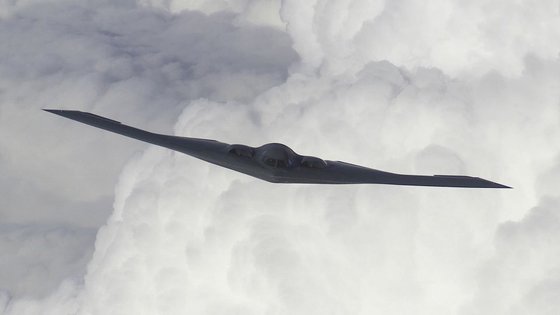 미국 공군의 전략 스텔스 폭격기인 B-2 스피릿. [사진 미 공군]