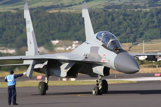 중국의 스텔스기인 J-20을 포착했다는 인도의 Su-30 MKI. [사진 위키피디아]