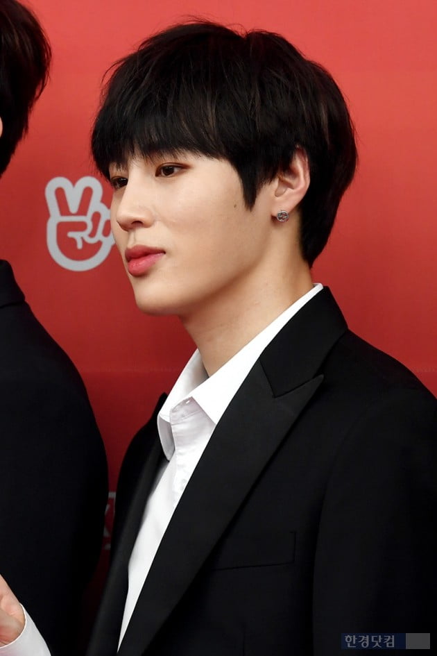 Group Wanna One Ha Sung-woon attended the 33rd Golden Disc Awards Awards red carpet event held at Gocheok Sky Dome in Gocheok-dong, Seoul on the afternoon of the 6th.