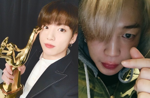 Group BTS members Jung Kook and Ji Min expressed their feelings of winning the award.On the 6th, BTS Jungguk posted a photo with the article Thank you Ami through the official Twitter account.On this day, Ji Min also said, Thank you very much for the music category today! And I was really worried about you who waited for the recording because it was so cold today.Thank you very much, he added. Be careful with the cold.The two of them showed off their selfies and showed off their fresh and fresh atmosphere.BTS won two awards at the awards ceremony held at Gocheok Sky Dome in Guro-gu, Seoul on the 5th, winning the 2019 Global V Live Top Ten Best Artist Award and the Digital Sound Division.