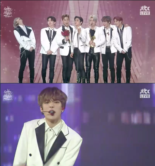 It was an unconcerned award.Twice, Wanna One, and SHINee Ko (late) Jonghyun were honored with the award while BTS won the Grand Prize in the Golden Disc Awards record category.Above all, they were impressed by Music fans with their impressions as brilliant as the trophy.The 33rd Golden Disc Awards Awards awards ceremony was held at the Gocheok Sky Dome in Seoul on the afternoon of the 6th.Singer Sung Sik Kyung and actor Jang So-la were in charge of the project, and BTS, Twice, New East W, Seventeen, Pol Kim, Monster X, Wanna One, Izuwon and Stray Kids attended.#BTS Proud Team NameBTS won the record Grand Prize at the Golden Disc Awards.BTS also won four awards, including the U + Idol Live Popular Award, and the Wang Yiwin Music Golden Disc Awards.When the brand prize was called, the BTS bowed its head and thanked them. I got the fruits of running hard last year.Many modifiers were burdensome and difficult.We were disappointed that we were more than ambitious than we wanted. When we first heard the name of BTS, many people would have been shocked and frightened.It was a name that was set in 2010. I hid it until just before my debut. I am now proud of the name BTS, and it fits with us. I think that many of the modifiers that have made us difficult will melt naturally if we work hard.I am so grateful, he confessed.#Wanna One Wannable, our first fanI had a lot of trouble with Wanna One, and I hope youre happy and healthy in 2019, said Wanna One, who won the award.In the video, Wanna One looked back on his activities after his debut.Yoon Ji-sung said, I recorded the first idol group debut album of the 21st century, and Hwang Min-hyun prided himself on I was the first to be honored with energetic.Kang Daniel expressed his gratitude, saying, It is Wannable who became our fan for the first time.Park Ji-hoon expressed his affection for saying, If it is short and long, thank you for giving me a moment that I never forgot for a long time.#and Jonghyun, I loved Music more than anyone.Although Jonghyun became an eternal star, he won the award for the Golden Disc Awards record category. The award was replaced by SHINee members Minho and Taemin.Thank you for giving this award to Jonghyun, and I thank you for your support for Jonghyun Lee, Minho said.Jong-hyun, who loved Music more than anyone else, should keep an eye on his brother, said Tae-min. On December 18, 2017, he died sadly.But the deceaseds Music is still loved by many.#MonsterX Third Consecutive Main AwardMonster X, who won the award, said, We have been told that we have appeared for the fourth consecutive year and have been in the record category for the third consecutive time.I am grateful to Monbebe for constantly loving the Starship family who made me attend these awards ceremony, he said. I will be a more growing and developing Monster X. I love Monbebebe.Here, IM attracted attention by leaving his impressions in fluent English.#StrayKids Hear Our Music, PowerStray Kids received the Rookie of the Year award with Aizwon, who thanked JYP officials, including producer Park Jin-young.Strakees said, Last year, we produced four albums with songs that we produced directly.We were able to make a lot of effort, he said. We were really impressed by our music.We will continue to include our story and let our music give a lot of energy to many people. DB, Golden Disc Awards