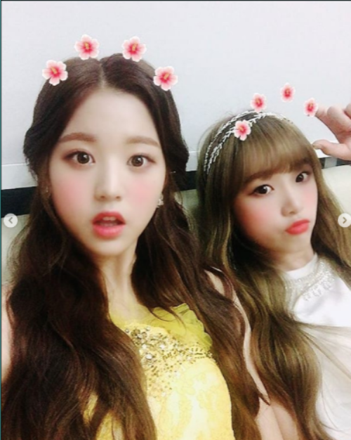 Groups IZ*ONE Jang Won-young and Choi Ye-na boasted beautiful beautiful looks.On the 7th, IZ*ONE official SNS posted a picture with the article today is Princess Wano, meet Yan fairy in dream.In the photo, Jang Won-young is wearing a yellow top and making a cute face. Choi Ye-na also showed a cute charm in a white top.IZ*ONE is winning three new titles in three months after debut.IZ*ONE SNS