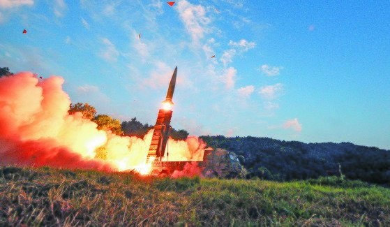 지대지 탄도미사일인 현무 [국방부]