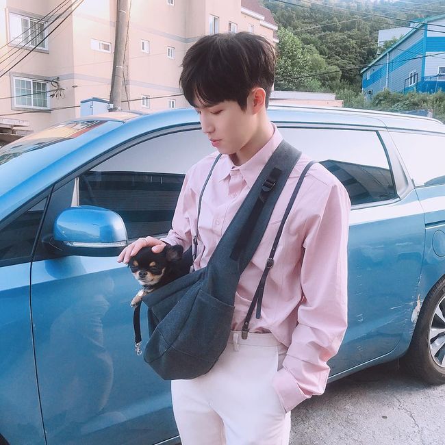Kim Jae-hwan of Group Wanna One opened an official SNS account to announce the prelude to solo activities.Kim Jae-hwan posted a picture on the 9th day official Instagram with an article entitled Hello.In the photo, Kim Jae-hwan in a pink costume is petting with a puppy in his arms.Kim Jae-hwan, who finished Wanna Ones official activities, announced that he will be working with 9th day Swing Entertainment in the future.Kim Jae-hwans fan cafe, which was officially opened on the same day, exceeded the number of members of about 34,000 in three hours of opening, and the number of visitors has already exceeded 500,000.Kim Jae-hwan Instagram