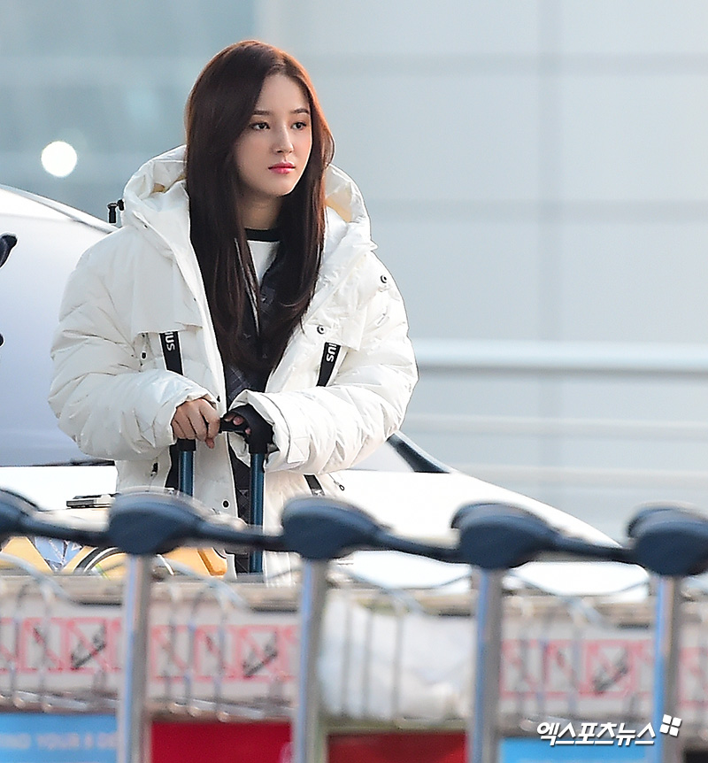 Momoland Nancy is leaving for New Zealand through Incheon International Airport on the morning of the 13th, shooting SBS Jungles Law in Chatham.