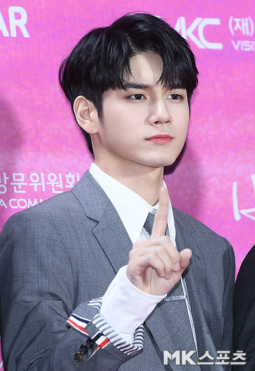 The 28th High1 Seoul Song Festival Red Carpet Event was held at Gocheok Sky Dome in Guro-gu, Seoul on the afternoon of the 15th.Wanna One Ong Seong-wu attends the Red Carpet for Seoul Song Festival.