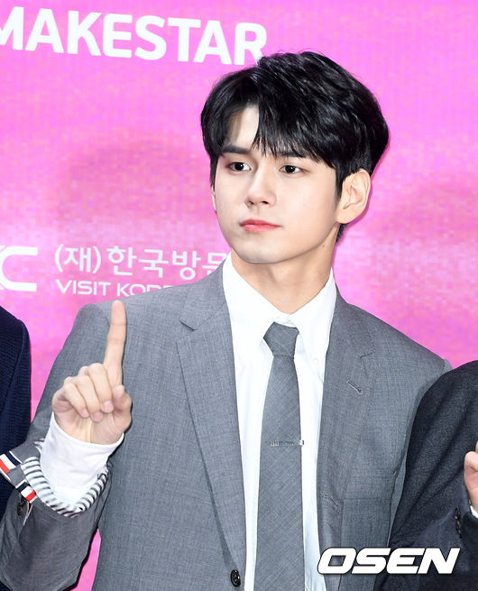 On the afternoon of the 15th, the 28th High1 Seoul Song Grand Prize Red Carpet event was held at Seoul Gocheok Sky Dome.Group Wanna One Ong Seong-wu steps on Red Carpet