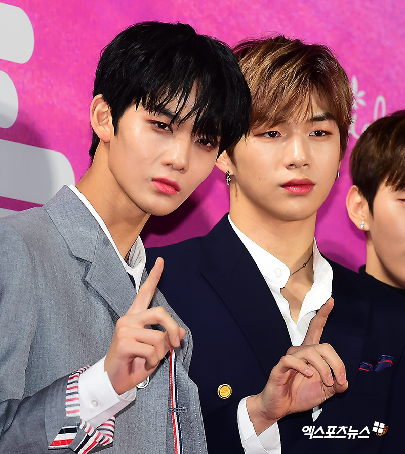 Wanna One Bae Jin Young and Kang Daniel attended the 28th High1 Seoul Song Awards ceremony held at Gocheok Sky Dome in Guro-gu, Seoul on the afternoon of the 15th.