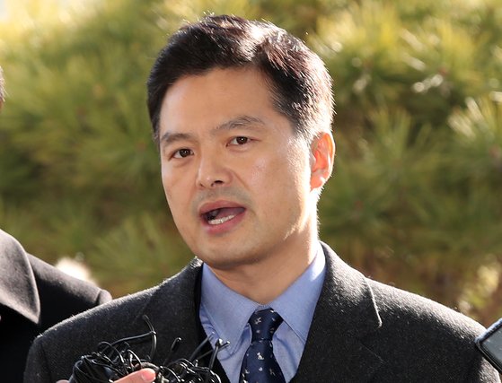 청와대 특별감찰반의 민간인 사찰 의혹 등을 제기한 김태우 전 검찰 수사관. [연합뉴스]
