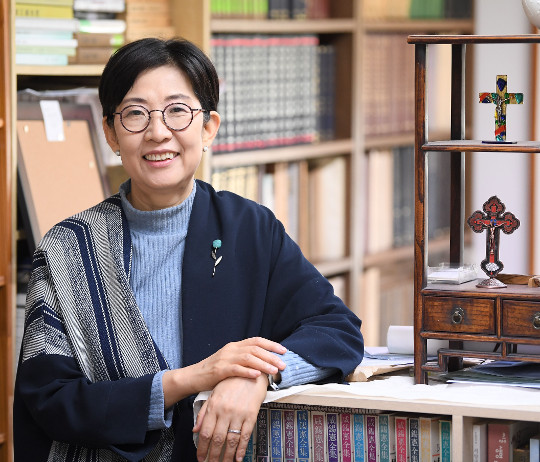 양현혜 교수. 김지훈 기자