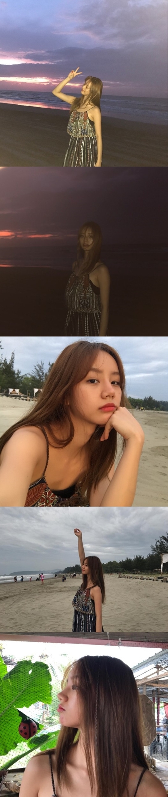 Hyeri posted several photos on her instagram on the 23rd.In the photo, Hyeri dressed in summer on the beach. She drew attention with her innocent and lovely charm.Netizens responded in various ways such as You are a goddess, You are beautiful and cute and Have a pleasant trip.On the other hand, Hyeri is appearing on TVN entertainment program Amazing Saturday.