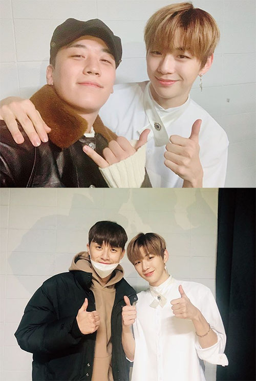 Group Wanna One member Kang Daniel released actor Park Seo-joon, who came to the concert, and group Big Bang member victory and certification shots.Kang Daniel said on his 25th day, Winning Brother!! Thank you so much for coming to the concert.Thank you so much. In the photo, Kang Daniel and Seung-ri are friendly shoulder-to-shoulder and smiling warmly. They pose in full swing and show off their friendship.Kang Daniel said, I am so grateful that Seo Jun came to your concert. I was able to work harder because of my support! I will see you again today.This photo was taken with Park Seo-joon, and the two showed off their beautiful visuals with a pose of Thumb Chuck.Fans responded such as It is so warm, It looks good, The best in the network!, Concert fighting ~ and Visual people gathered.On the other hand, Wanna One, which belongs to Kang Daniel, will hold the last concert Therefore at Gocheok Sky Dome in Seoul from 24th to 27th.PhotoGang Daniel Instagram