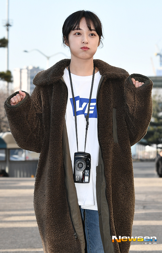 Actor Kim Bo-ra poses during the recording of KBS 2TV Happy Together Season 4 at the KBS annex in Yeouido-dong, Yeongdeungpo-gu, Seoul, on the morning of January 26.useful stock