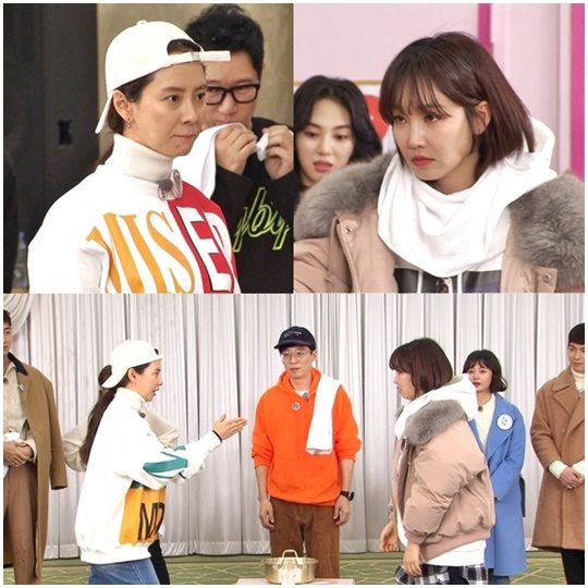 On SBS entertainment Running Man, which will be broadcast on the 27th, the front-line match between actors Lee Yoo-ri and Song Ji-hyo will be held.The match is a match between the water-true and the loser will surely be subject to a humiliating water baptism penalty, which is the back door that made the shooting scene breathless with a bloody fireworks showdown without any concessions.Lee Yoo-ri gave a smile with his physical strength unlike his strong fighting desire in the fitness mission.He said he was running during the race and said, Get this out! He showed up to the insole to pull out the insole directly from his sneakers.Lee Yoo-ri and Song Ji-hyo are available at 5 pm.