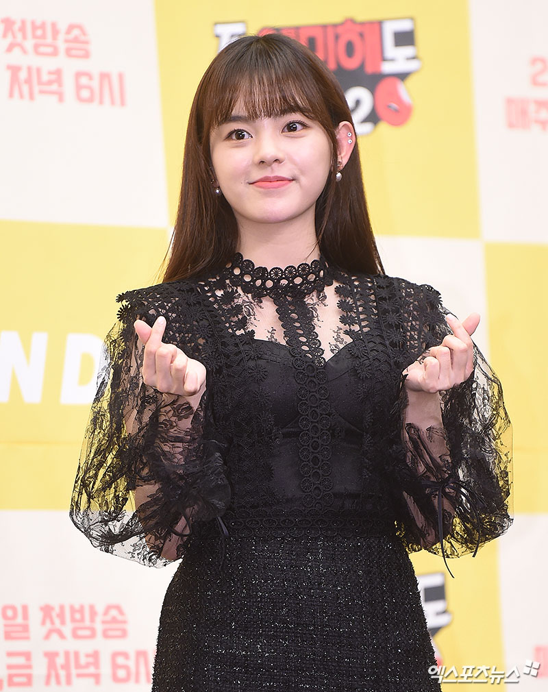 Actor Yoo Hye-in, who attended the TVN D new digital drama Its okay to be a little sensitive production presentation at Stanford Hotel in Sangam-dong, Seoul on the afternoon of the 1st, is posing.