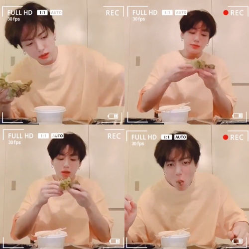BTS Jungkook presented a meat-ssam food show.On the 3rd, BTS official Twitter posted a short video with an article entitled Have a lot of delicious things and have a good time.In the public video, Jungkook is eating meat pork.Jungkook, who is concentrating on meat, showed off his charm by showing off his food with various side dishes.Meanwhile, BTS is preparing to release a new album this year.