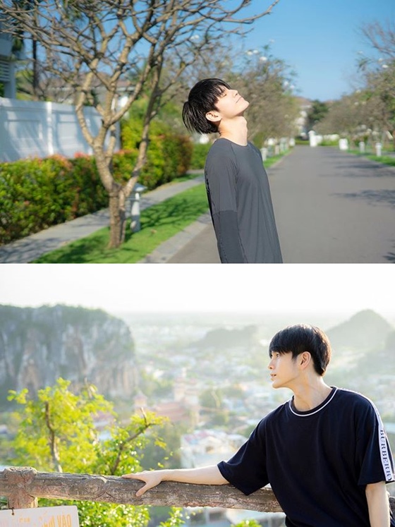 Ong Seong-wu released a photo of his trip to Danang, Vietnam on his instagram on the 5th.In particular, Ong Seong-wu showed his abs in a photo taken at the swimming pool, revealing a solid body silhouette in a lashguard.On the other hand, Ong-woo begins acting through JTBC New Moonhwa Drama 18 Moments.
