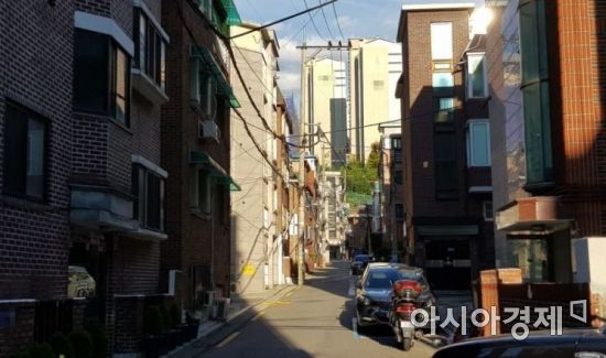 한 대학가 원룸촌 모습