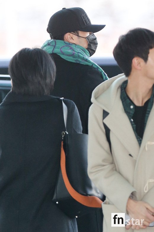 Actor So Ji-sub left for Taiwan Taipei via the Incheon International Airport on the morning of the 9th day.copyright holder c