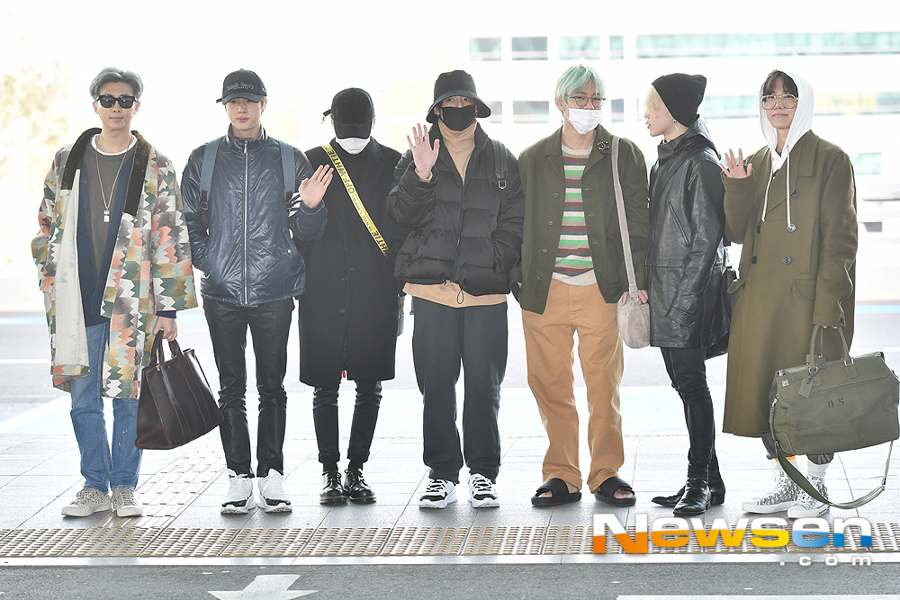 <p>Singer BTS this 2 9 PM beauty ‘Golden Disc Awards’ to participate in the Incheon Jung-operation in Incheon International Airport through the United States of America into the United States.</p>