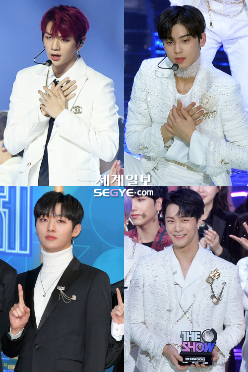 From Kang Daniel from the group Wanna One to Jung Eun-woo from Astro, male Idol stars have attracted attention with fashion using brooch.First, Kang Daniel wore a colorful brooch at the 2018 MGA (MBC Plus X Genie Music Awards) held at the Namdong Gymnasium in Susan-dong, Namdong-gu, Incheon last November when he was a member of Wanna One.At the time, Kang Daniel, wearing a white suit, showed off his fashionista face with a brooch that symbolized a brand logo on the left chest of his jacket.Yoon Ji-sung, another member of Wanna One, also decorated his jacket with a metal brooch at the 2018 KBS Song Festival.Yoon Ji-sung, who was at the red carpet event prior to the ceremony, added a sparkling point to all-black fashion that could be flat with a double brooch that chained the crown and flower-shaped pendant.Members of the group Astro also caught the attention of female fans in fashion with a white jacket and brooch.Astros tea Jung Eun-woo, who took the stage of the cable channel SBS MTV music program The Show held at the SBS prism tower public hall in Sangam-dong, Mapo-gu, Seoul on the 29th of last month, added a colorful brooch with beads on the tweed jacket of Kosage Point.