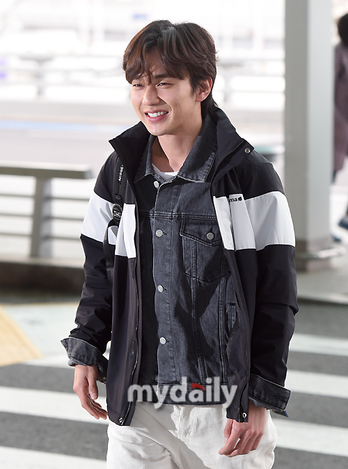 Yoo Seung-ho is leaving for Los Angeles on the afternoon of the 10th through Incheon International Airport.