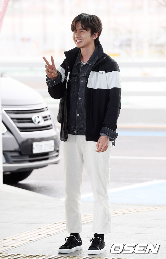 Actor Yoo Seung-ho is leaving for Los Angeles on the afternoon of the 10th through Incheon International Airport