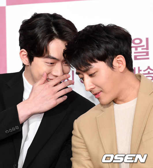 Actors Nam Joo-hyuk and Son ho joon are attending the JTBC New Moon drama Snowy Blind production presentation held at the Conrad Hotel in Yeouido, Seoul on the afternoon of the 11th.