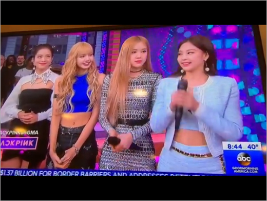Girl group BLACKPINK JiSoo left a picture of the United States of America program.JiSoo posted a picture on his instagram on the 13th with an article entitled good morning America # GMA.In the open photo, JiSoo showed a black white dress that revealed the clavicle line.BLACKPINK appeared on ABC English Vinglish Americas Strahan and Sara following the United States of America CBS Late Show With Stephen Colbear on Wednesday.Meanwhile, SBS Sports announcer Kim Se-yeon, who covers the spring camp of professional baseball players in United States of America, posted a video of BLACKPINK appearing on ABC English Vinglish Americas Strahan and Sara on his host TV.