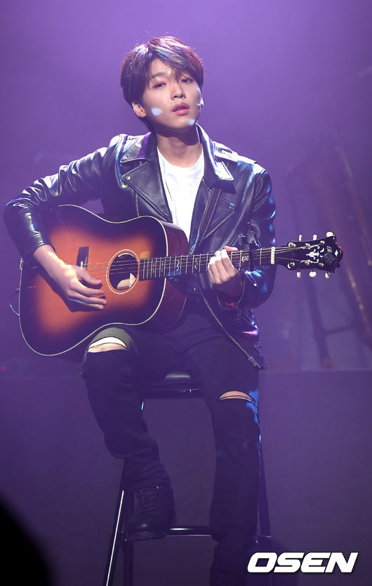 ALL NEW musical Greece production presentation was held at Yes24 Live Hall in Gwangjang-dong, Seoul on the afternoon of the 13th.Jeong Se-woon is demonstrating.